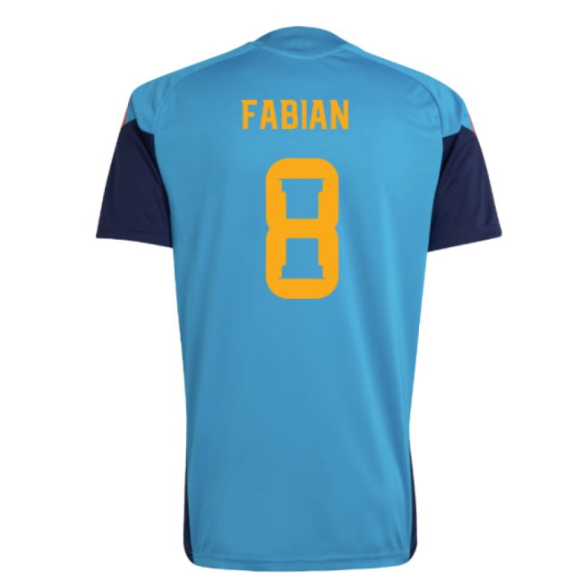 2026-2027 Spain Training Jersey (Bold Aqua) (Fabian 8) — Buy Now