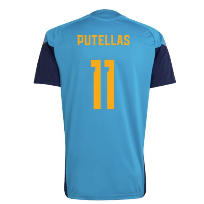 2026-2027 Spain Training Jersey (Bold Aqua) (Putellas 11) — Shop Online