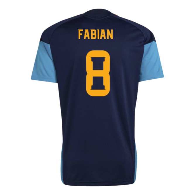 2026-2027 Spain Training Jersey (Night Indigo) (Fabian 8) — Shop Online