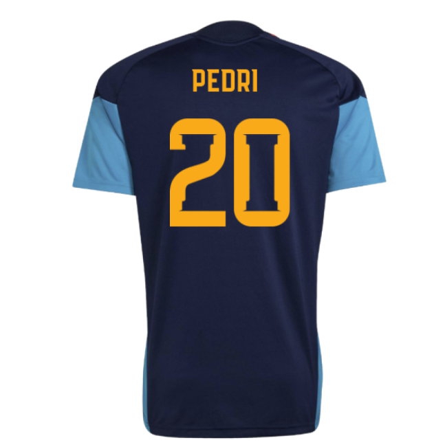 2026-2027 Spain Training Jersey (Night Indigo) (Pedri 20) — Shop Online