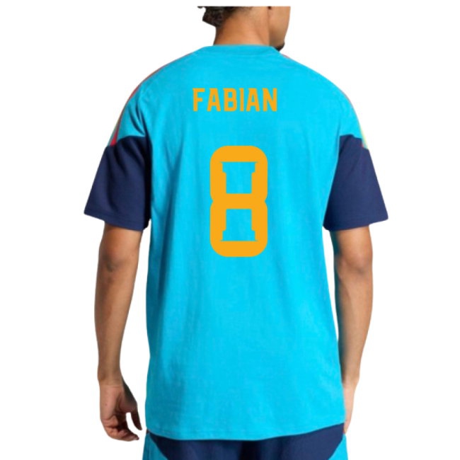 2026-2027 Spain Training Tee (Bold Aqua) (Fabian 8) — Shop Now