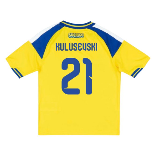 2026-2027 Sweden Home Mini Kit (Kulusevski 21) — Buy Online