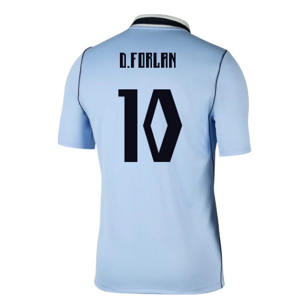 2026-2027 Uruguay Home Shirt (D.Forlan 10) — Buy Now