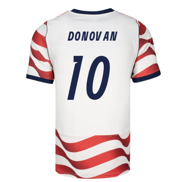 2026-2027 USA USMNT Match Home Player Version Jersey (Donovan 10) — Buy Now