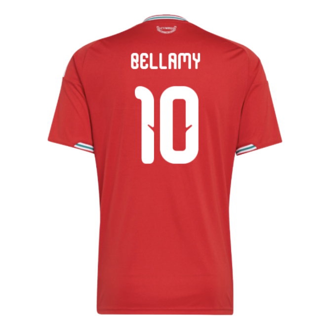 2026-2027 Wales Home Shirt (Bellamy 10) — Shop Online
