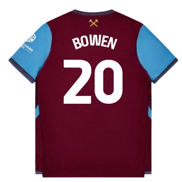 2026-2027 West Ham Home Shirt (Bowen 20) — Shop Online
