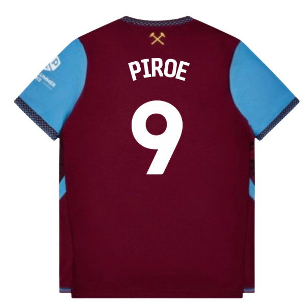 2026-2027 West Ham Home Shirt (Piroe 9) — Buy Now