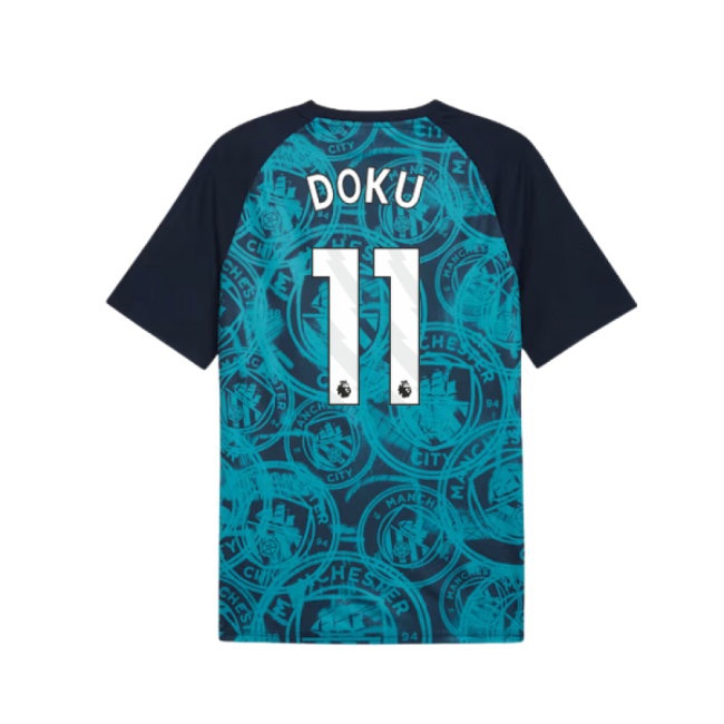 2026 Man City Warm Up Jersey (Deep Navy) (Doku 11) — Buy Now