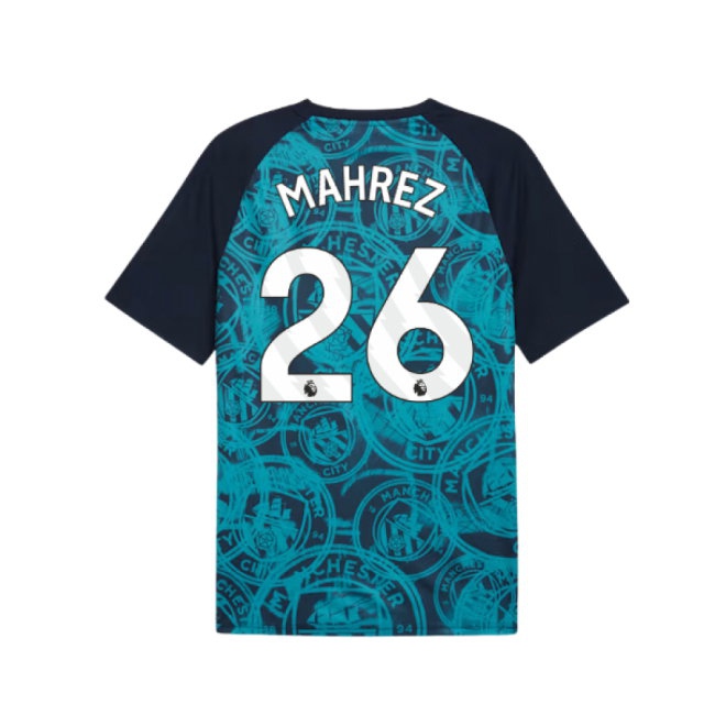 2026 Man City Warm Up Jersey (Deep Navy) (Mahrez 26) — Shop Online