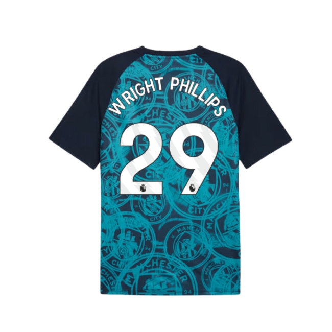 2026 Man City Warm Up Jersey (Deep Navy) (Wright Phillips 29) — Buy Online