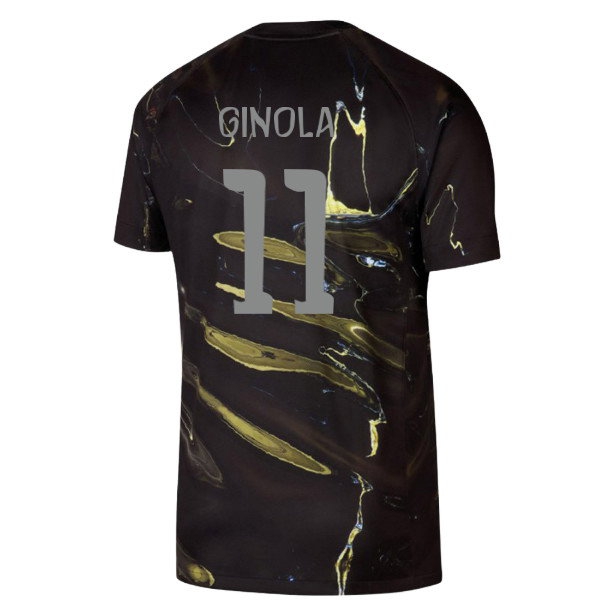 2026 PSG Jordan Stadium Night Edition Shirt (Black) (Ginola 11) — Buy Now
