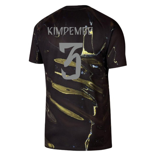 2026 PSG Jordan Stadium Night Edition Shirt (Black) (Kimpembe 3) — Buy Online