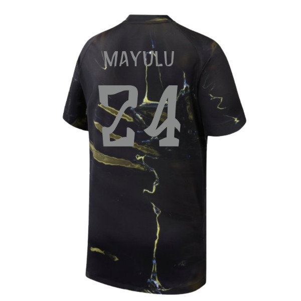 2026 PSG Night Edition Shirt (Kids) (Mayulu 24) — Shop Online