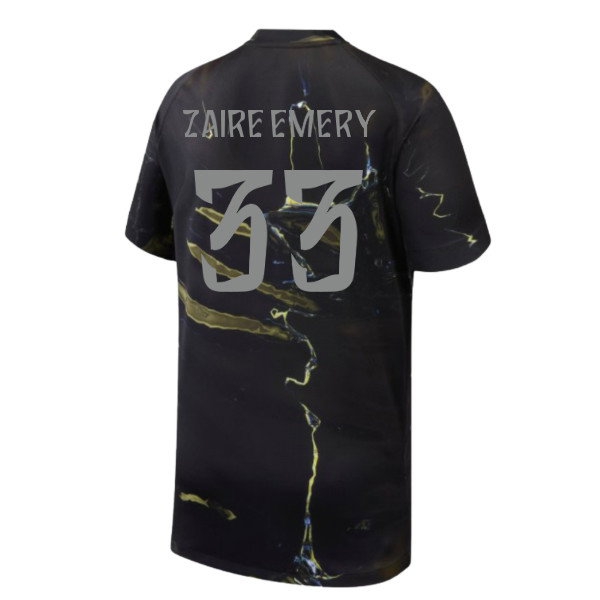 2026 PSG Night Edition Shirt (Kids) (Zaire Emery 33) — Shop Online