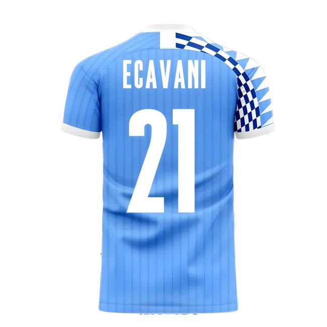 Uruguay 2025-2026 Home Concept Football Kit (Libero) (E CAVANI 21) — Shop Online