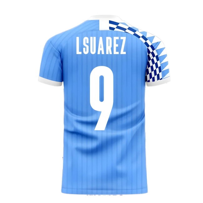 Uruguay 2025-2026 Home Concept Football Kit (Libero) (L SUAREZ 9) — Buy Now