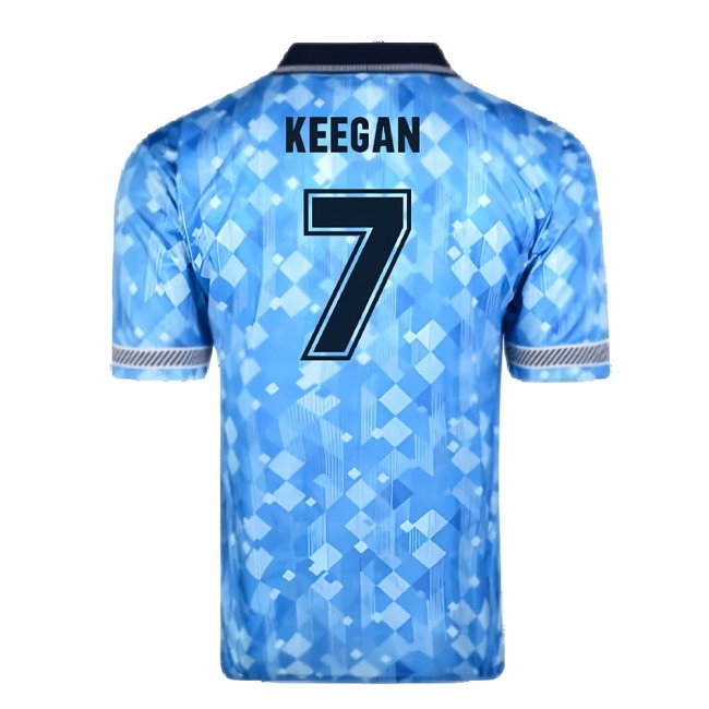 Score Draw England 1990 Third World Cup Finals Retro Football Shirt (Keegan 7) — Buy Online