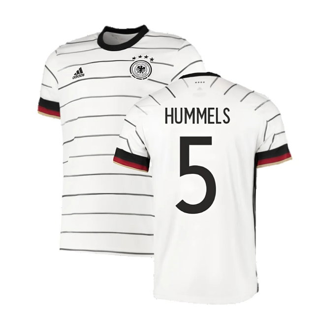 2020-2021 Germany Home Football Shirt (HUMMELS 5) — Shop Now