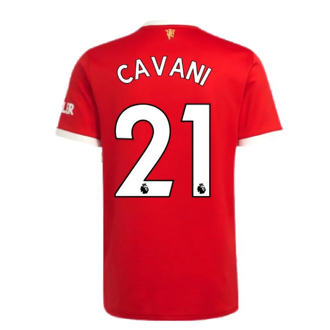 Man Utd 2021-2022 Home Shirt (CAVANI 21) — Buy Now