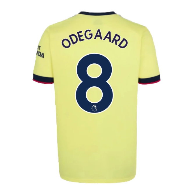 Arsenal 2021-2022 Away Shirt (ODEGAARD 8) — Shop Now