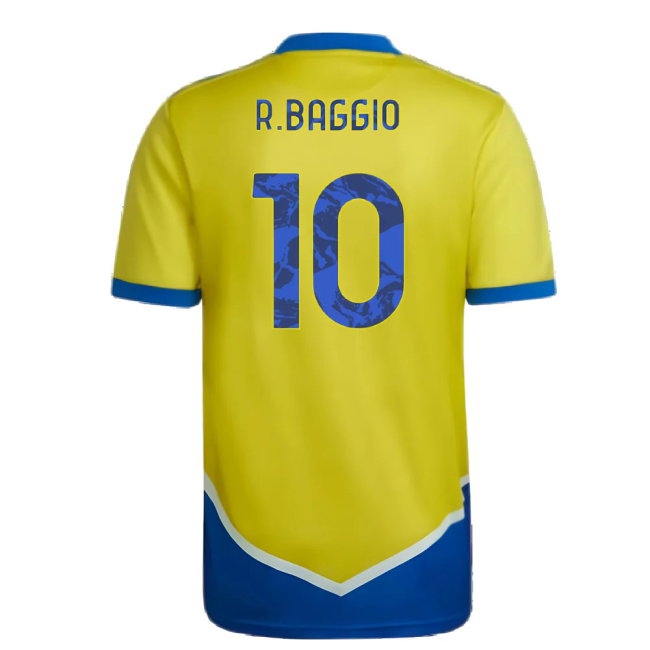 2021-2022 Juventus Third Shirt (R.BAGGIO 10) — Shop Online