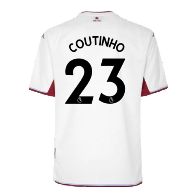 2021-2022 Aston Villa Away Shirt (Coutinho 23) — Shop Online