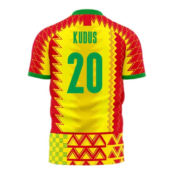 Ghana 2022-2023 Home Concept Football Kit (Fans Culture) (KUDUS 20) — Buy Online
