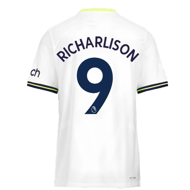 2022-2023 Tottenham Vapor Home Shirt (RICHARLISON 9) — Shop Online