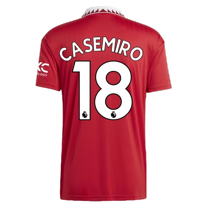 2022-2023 Man Utd Home Shirt (CASEMIRO 18) — Buy Now