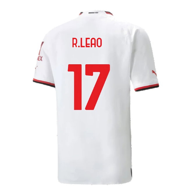 2022-2023 AC Milan Player Version Away Shirt (R.LEAO 17) — Buy Online