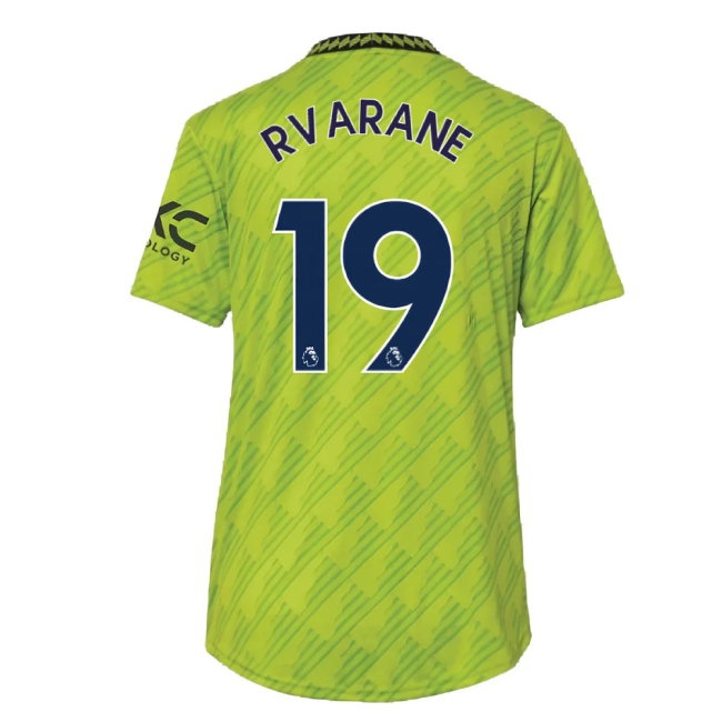 2022-2023 Man Utd Third Shirt (Ladies) (R VARANE 19) — Shop Online