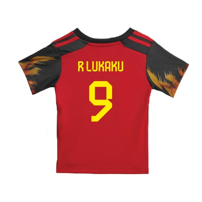 2022-2023 Belgium Home Baby Kit (R LUKAKU 9) — Buy Online