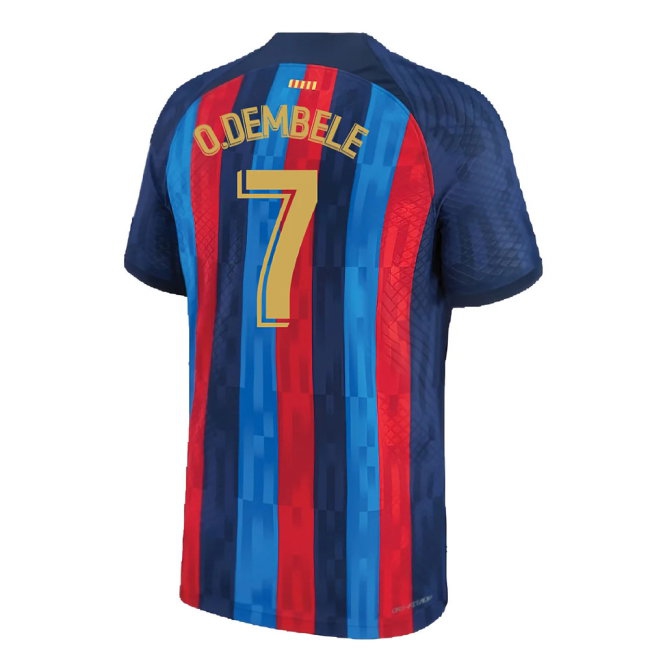 2022-2023 Barcelona CL Training Shirt (Grey) (O.DEMBELE 7) — Buy Now