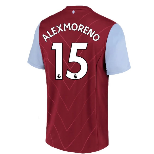 2022-2023 Aston Villa Home Shirt (Alex Moreno 15) — Buy Now