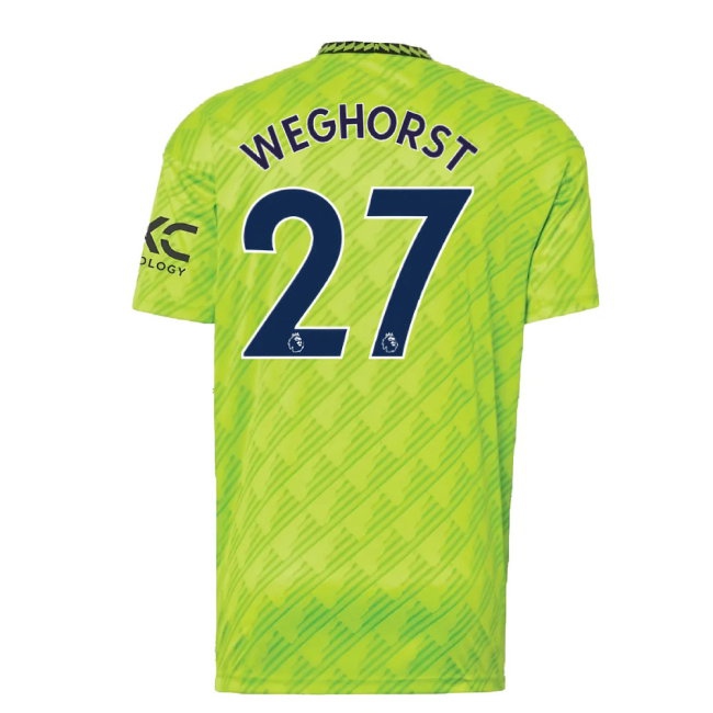2022-2023 Man Utd Third Shirt (Weghorst 27) — Shop Now