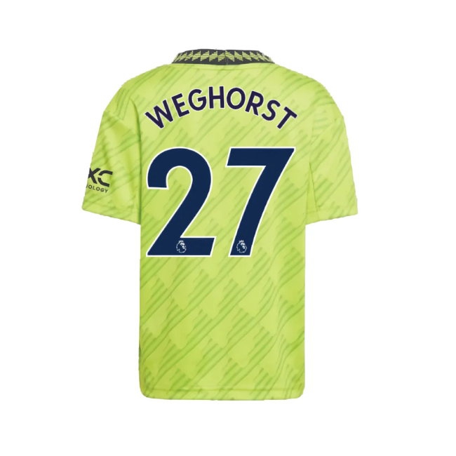 2022-2023 Man Utd Third Mini Kit (Weghorst 27) — Buy Now