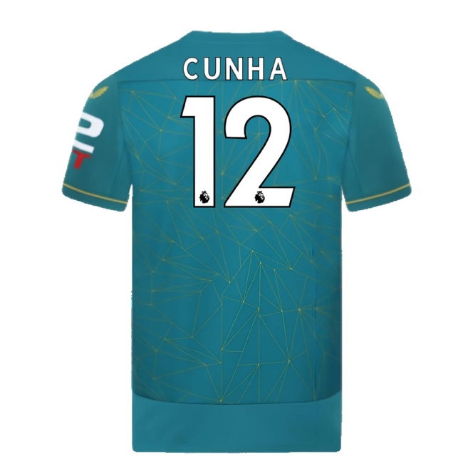 2022-2023 Wolves Away Shirt (Cunha 12) — Shop Now