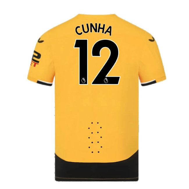 2022-2023 Wolves Home Pro Jersey (Cunha 12) — Shop Online