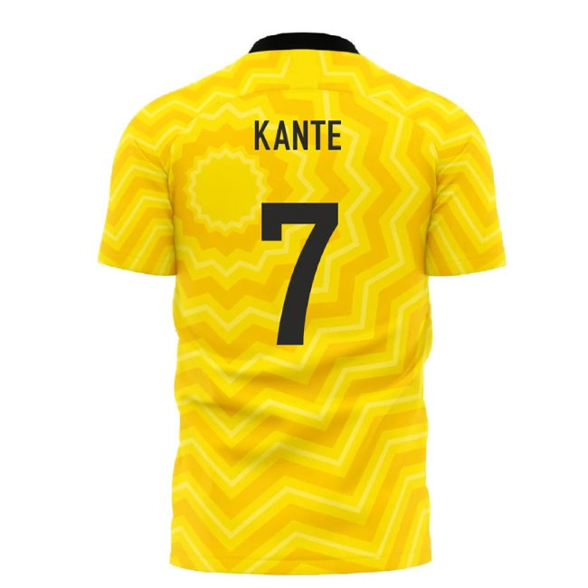 Al-Ittihad 2025-2026 Home Concept Football Kit (Libero) - Kids (Long Sleeve) (Kante 7) — Buy Now