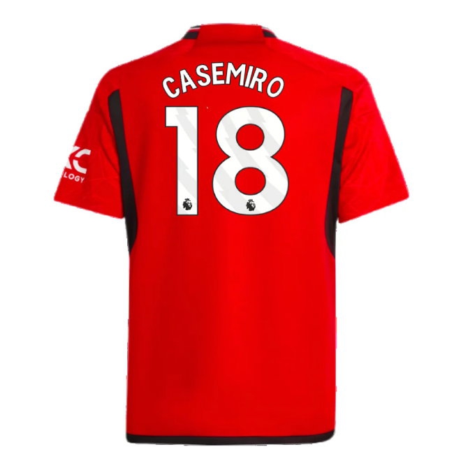 2023-2024 Man Utd Home Shirt (Kids) (Casemiro 18) — Shop Now