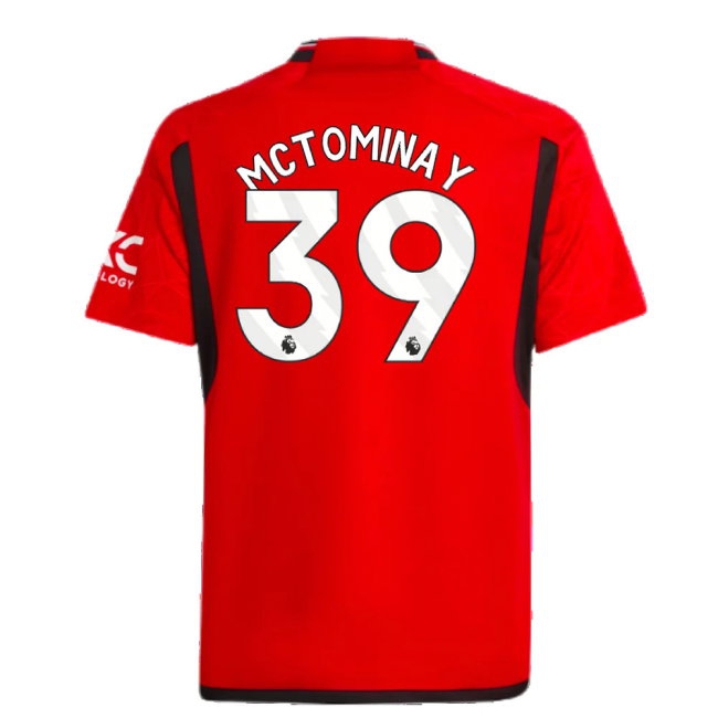 2023-2024 Man Utd Home Shirt (Kids) (McTominay 39) — Shop Now