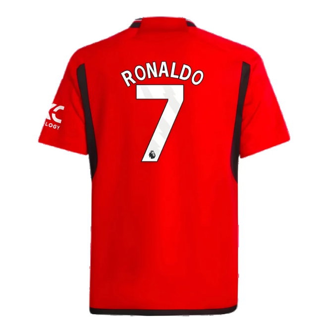 2023-2024 Man Utd Home Shirt (Kids) (Ronaldo 7) — Shop Now