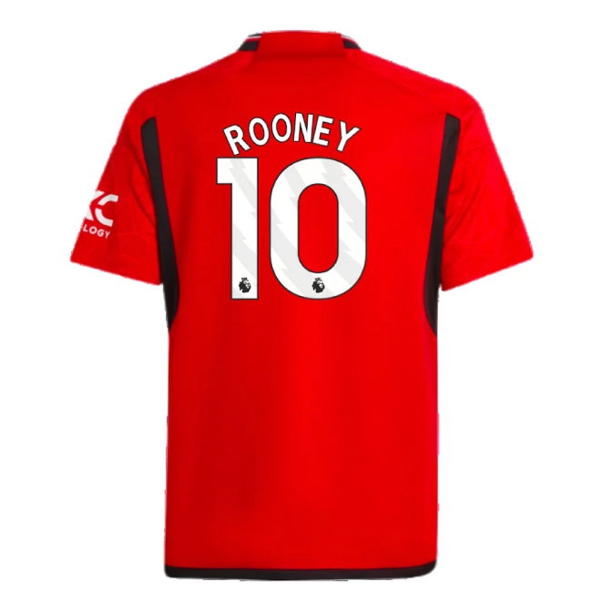 2023-2024 Man Utd Home Shirt (Kids) (Rooney 10) — Shop Online
