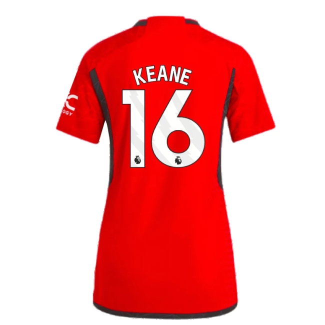 2023-2024 Man Utd Player Version Home Shirt (Ladies) (Keane 16) — Shop Now