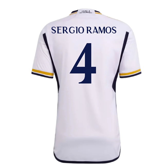 2023-2024 Real Madrid Home Shirt (Sergio Ramos 4) — Buy Now