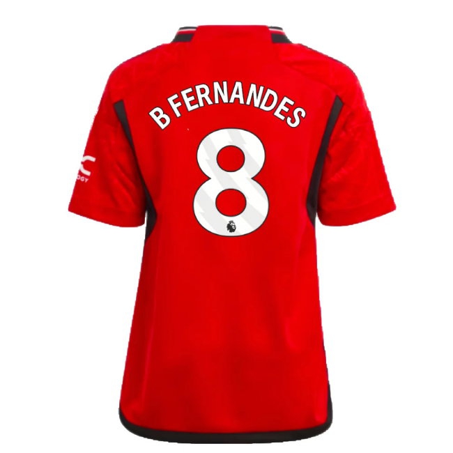 2023-2024 Man Utd Home Mini Kit (B Fernandes 8) — Shop Online