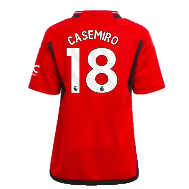 2023-2024 Man Utd Home Mini Kit (Casemiro 18) — Shop Online