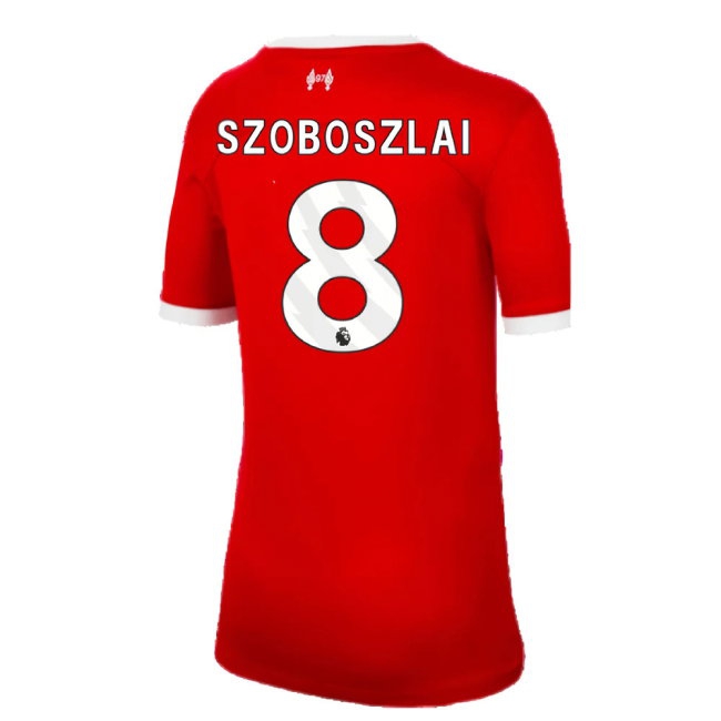 2023-2024 Liverpool Home Shirt (Kids) (Szoboszlai 8) — Shop Online
