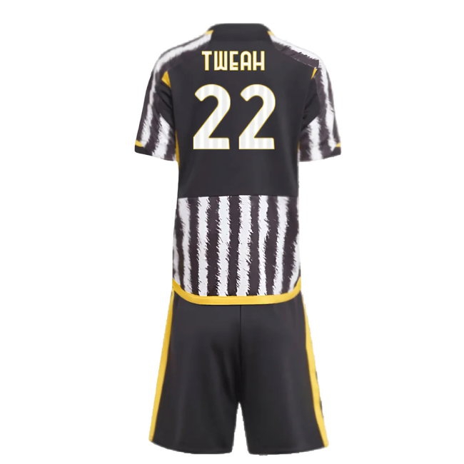 2023-2024 Juventus Home Mini Kit (T Weah 22) — Shop Online