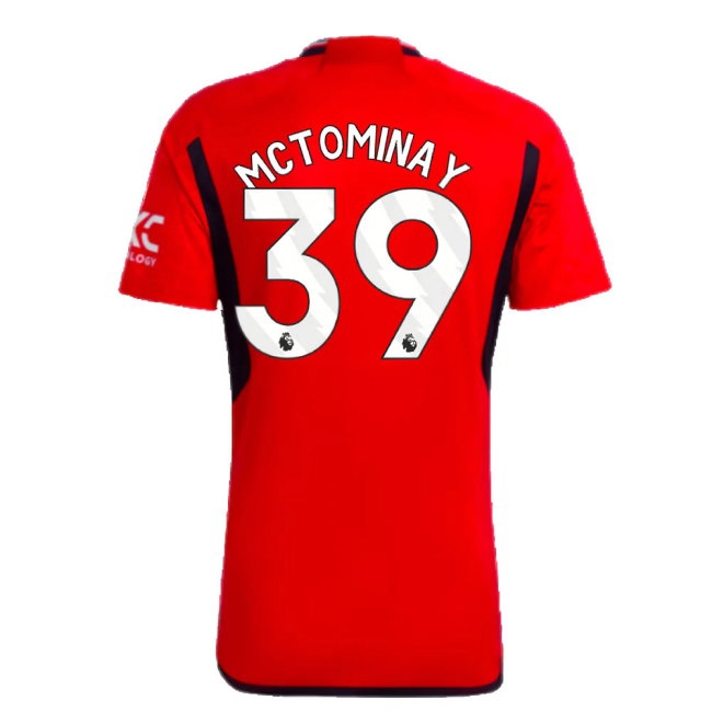 2023-2024 Man Utd Home Shirt (McTominay 39) — Shop Now